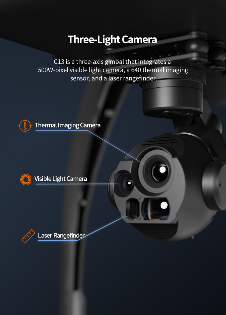 Skydriod C13 High-Definition Multifunction Three-Light Gimbal 5 C13%E8%AF%A6%E6%83%85%E5%9B%BE %E8%8B%B1%E6%96%87 02