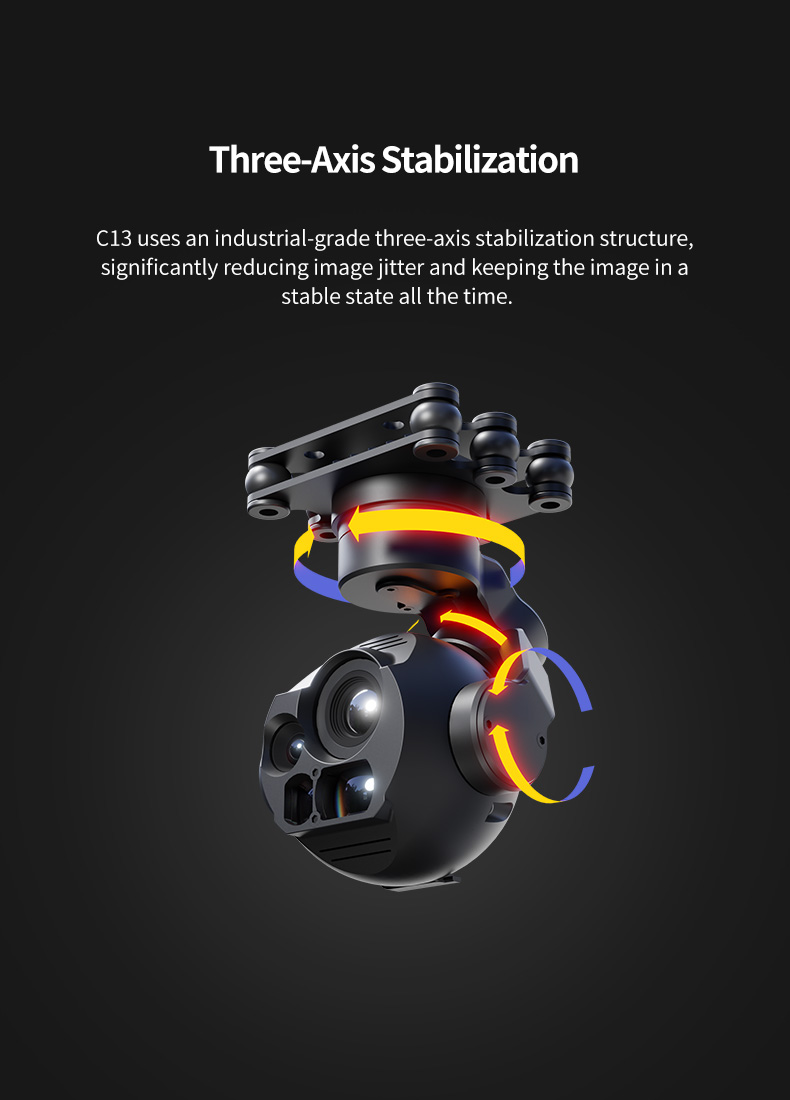 Skydriod C13 High-Definition Multifunction Three-Light Gimbal 12 C13%E8%AF%A6%E6%83%85%E5%9B%BE %E8%8B%B1%E6%96%87 09
