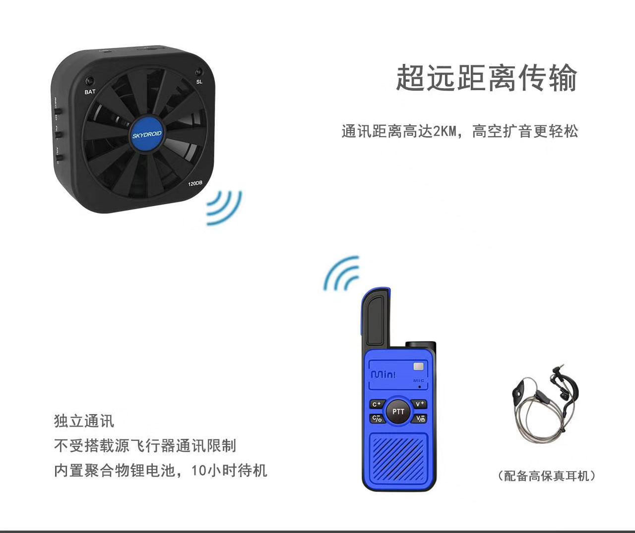 云卓MINI喊话器LS-01使用说明书